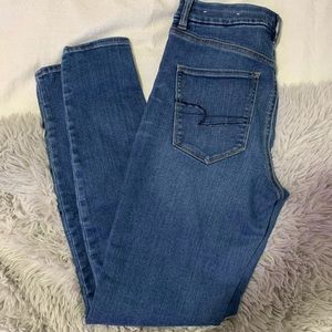 American Eagle high waisted skinny jeans